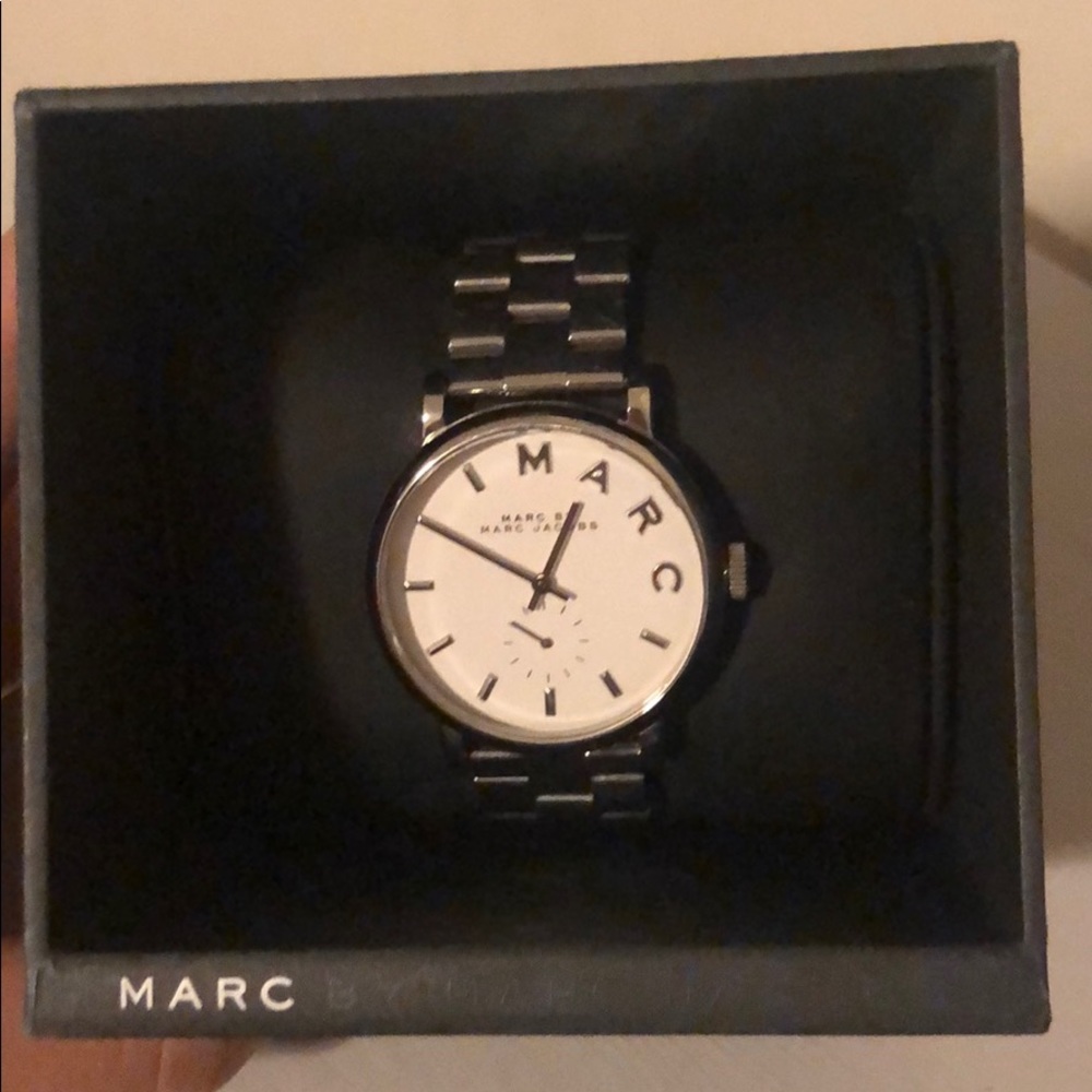 Marc Jacobs Silver Watch
